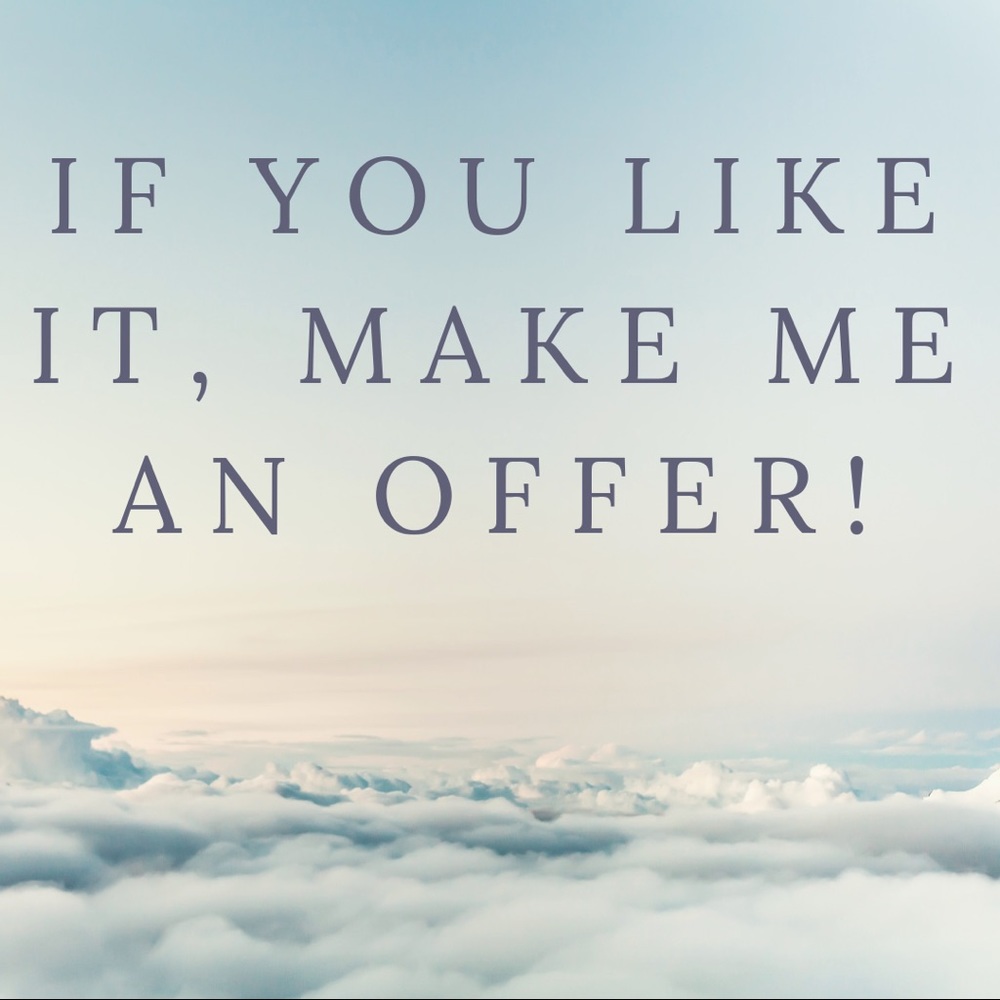 Happily accepting offers! 😊